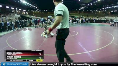 120 lbs Cons. Round 2 - Ryder Gibson, North Paulding vs John Goodsell, Lovett School