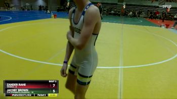 115 lbs Quarterfinals (8 Team) - Jonah Karow, Z-M (Zumbrota/Mazeppa) vs Owen Arndt, Waseca