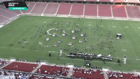 Gold "IN MEMORY OF" at 2024 DCI West