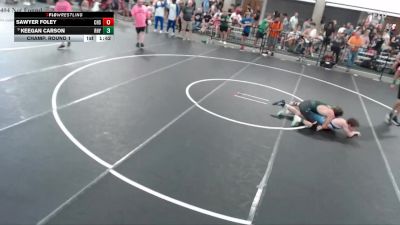 117-130 lbs Champ. Round 1 - Keegan Carson, Westfield vs Sawyer Foley, Conant High School