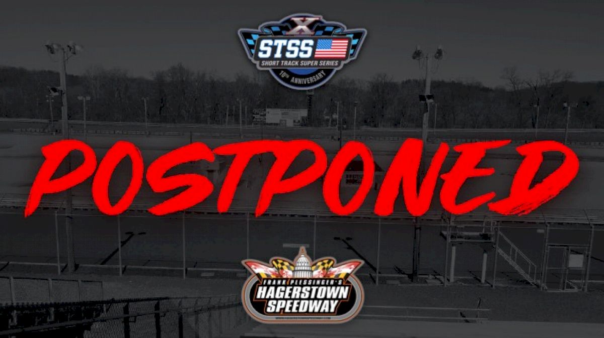 Short Track Super Series Elite At Hagerstown Postponed