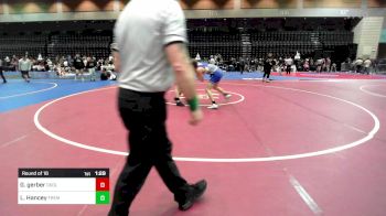 157 lbs Round Of 16 - Gideon Gerber, Oakdale vs Logan Hancey, Fremont