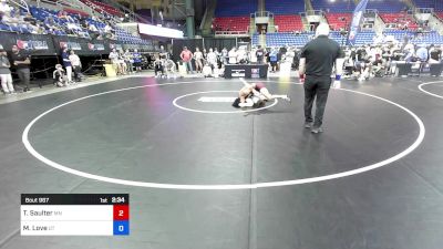 150 lbs Cons 128 #2 - Ty Saulter, MN vs Myka Love, UT