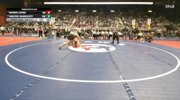 3A-215 lbs Cons. Semi - Denton Wainscott, Powell vs Moses Lopez, Torrington