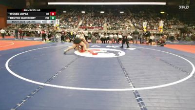 3A-215 lbs Cons. Semi - Denton Wainscott, Powell vs Moses Lopez, Torrington