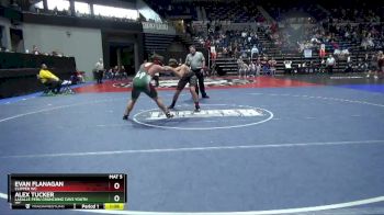 215 lbs Cons. Round 4 - Evan Flanagan, Clipper WC vs Alex Tucker, LaSalle Peru Crunching Cavs Youth WC