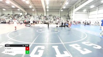 182 lbs Consi Of 4 - Kyle Scott, PA vs Jackson Angelo, PA