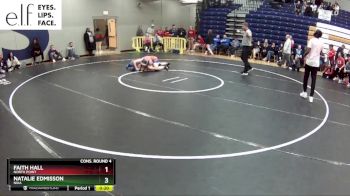 155 lbs. Cons. Round 4 - Natalie Edmisson, Nixa vs Faith Hall, North Point