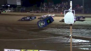 Hard Late Model Rollover At Boothill Speedway