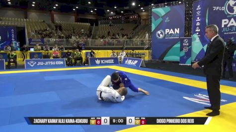Diogo Pinheiro Dos Reis vs Zachary Kaima'alili Kaina-Kokubu 2025 Pan Jiu Jitsu IBJJF Championship