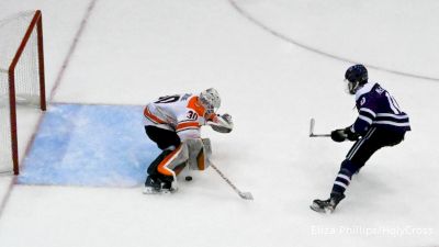 Holy Cross Forward Liam McLinskey Scores On No-Deke To Upset RIT In Overtime