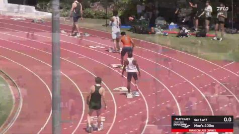 Men's 400m, Finals 5