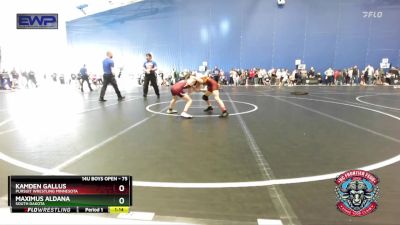 75 lbs Round 1 - Kamden Gallus, Pursuit Wrestling Minnesota vs Maximus Aldana, South Dakota