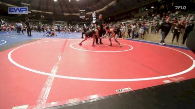 102 lbs Quarterfinal - Destiny Clarke, Sallisaw Takedown Club vs Mya Waite, Tulsa Blue T Panthers