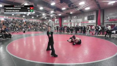 144 lbs Cons. Round 2 - Steven Velasco, Victor Valley vs Richard Kalajyan, Burbank