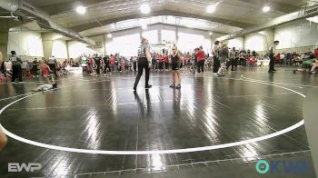 54 lbs Consolation - Stella Spencer, Collinsville Cardinal Youth Wrestling vs Annie Raper, Tecumseh Youth Wrestling