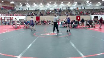 130-142 lbs Round 3 - Jackson Gipson, Brownsburg vs Wyatt Hicks, Muncie Central