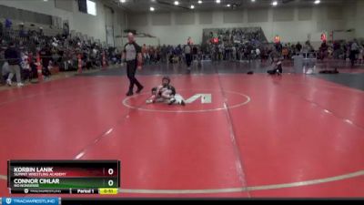 45 lbs Semifinal - Connor Cihlar, No Nonsense vs Korbin Lanik, Summit ...