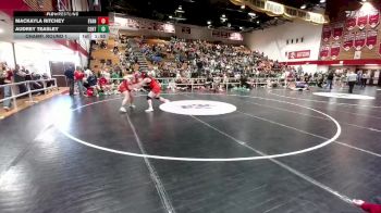 190 lbs Champ. Round 1 - Mackayla Ritchey, Evanston vs Audrey Teasley, Central