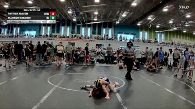 60 lbs Semis & 1st Wrestleback (8 Team) - Jackson Steiner, Misfits United vs Patrick Maver, Cocoa Beach WC