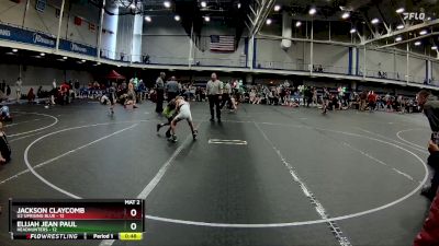 60 lbs Round 4 (10 Team) - Elijah Jean Paul, Headhunters vs Jackson Claycomb, U2 Uprising Blue