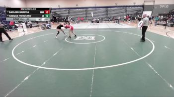 126 lbs Cons. Round 1 - Raegan Forehand, Caroline High vs Darling Saravia, Annandale