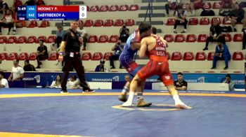 60 kg 1/8 Final - Phillip James Moomey, United States vs Aibek Sabyrbekov, Kazakhstan