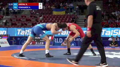 92 kg Final 3-5 - Krisztian Angyal, Hungary vs Adlan Viskhanov, France