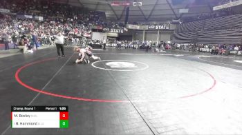 2A 170 lbs Champ. Round 1 - Breck Hammond, Ellensburg vs Mario Boxley, Shelton