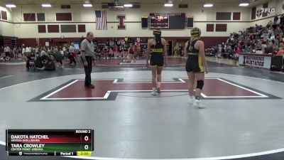 JV-16 lbs Round 2 - Tara Crowley, Center Point-Urbana vs Dakota Hatchel, Vinton-Shellsburg