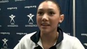 Kyla Ross on her First Senior Visa Championships and her Patriotic Leo