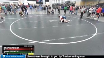 152 lbs Cons. Round 4 - Daniel McCarthy, AZ vs Braxton Peacher, NE