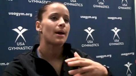 Alicia Sacramone, "The Honey Badger" of Team USA