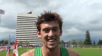 Andrew Wheating gaining momentum towards Olympic Trials in 1500 at 2012 Harry Jerome Classic