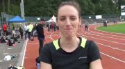 Gabby Anderson not fully committing in 1500 at 2012 Harry Jerome Classic