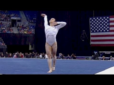 Aly Raisman takes 3rd AA, 1st BB & FX at Visa Championships - Night 2 Routines