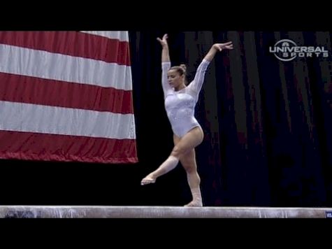 Alicia Sacramone on Day 2 of Championship - night 2 routines