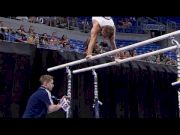 Sam Mikulak survives Parallel Bars mishap