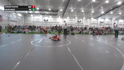 76 lbs Round 7 (8 Team) - Miles Maes, Donahue WA vs Darian Fraites, Capital City WC