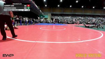 195 lbs Quarterfinal - Garrett Lees, Union vs Sheadon Kanoa, Kahuku Wrestling Club