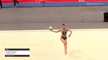Sophia Volkov - Ball, Gymnast Factory - 2021 USA Gymnastics Championships