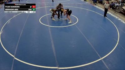 126 lbs Semis & 1st Wrestleback (8 Team) - Tyler Haneborg, North Platte vs Abdikadir Abdi, Omaha Bryan