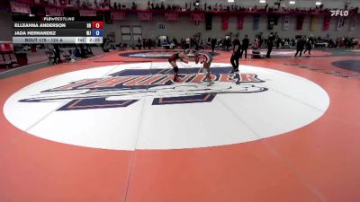 124 A Prelim - Jada Hernandez, William Jewell College vs Elleahna Anderson, Sacred Heart