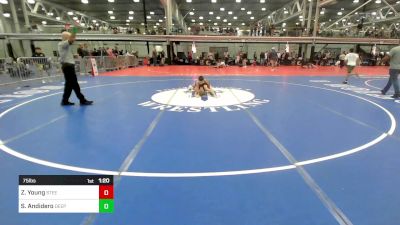 75 lbs Rr Rnd 3 - Zayne Young, Steel Valley Renegades vs Sebastian Andidero, Deep Roots