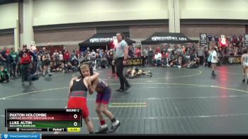 50 lbs Round 2 - Luke Autin, Backyard Brawlers vs Paxton Holcombe, Carolina Reapers Wrestling Club