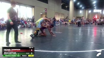 175 lbs Quarters & 3rd Wb (32 Team) - Michael Thompson, Funky Boyz vs Brian Battles, BHWC/ Florida Supreme