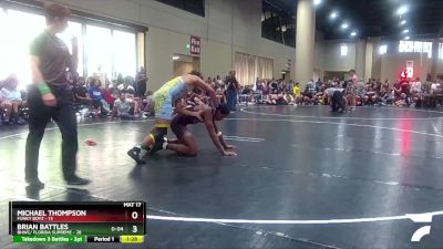 175 lbs Quarters & 3rd Wb (32 Team) - Michael Thompson, Funky Boyz vs Brian Battles, BHWC/ Florida Supreme