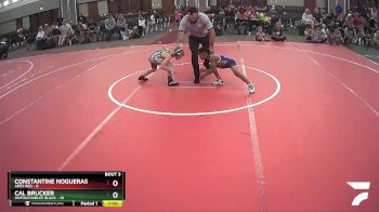 56 lbs Round 1 (6 Team) - Constantine Nogueras, Ares Red vs Cal Brucker, Untouchables Black