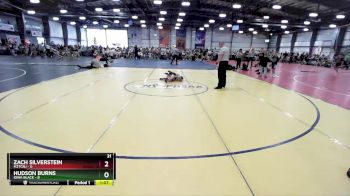 56 lbs Rd# 10- 4:00pm Saturday Final Pool - Zach Silverstein, M2TCNJ vs Hudson Burns, Iowa Black