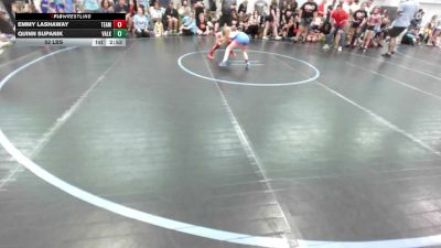 52 lbs Round Robin 2 - Emmy Lashaway, Team Ohio - G vs Quinn Supanik, Valkyrie Girls WC - G